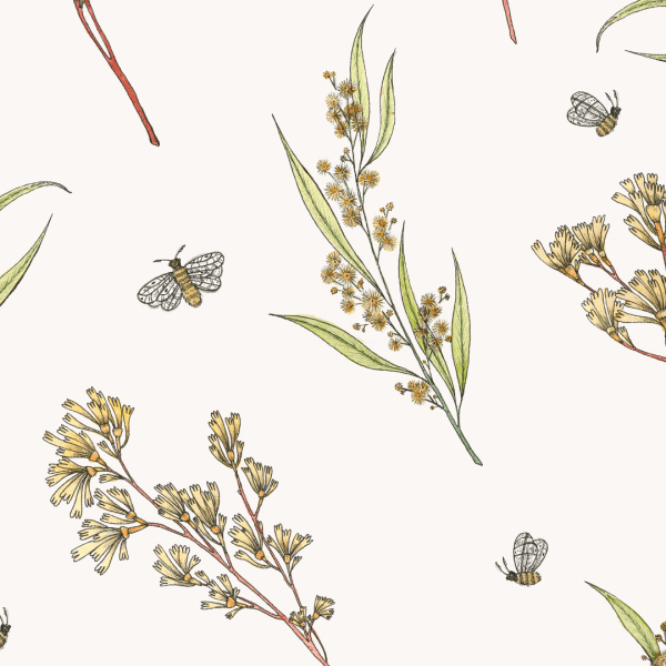 Buzzing Bees - Kids Yoga Mats